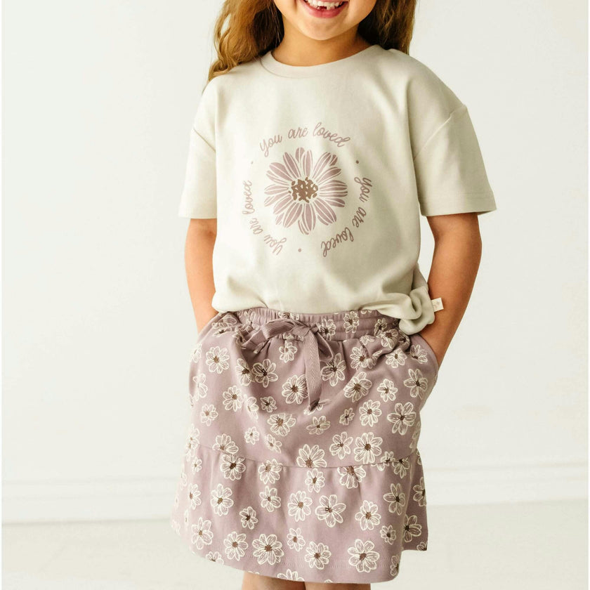 Organic Boxy Tee and Skort