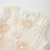 Haley Embroidered Frill Maxi Dress