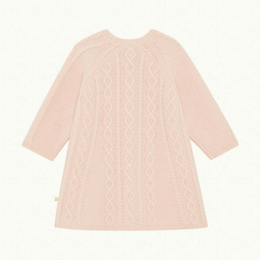 Bowen Cable Knit Dress - Pink