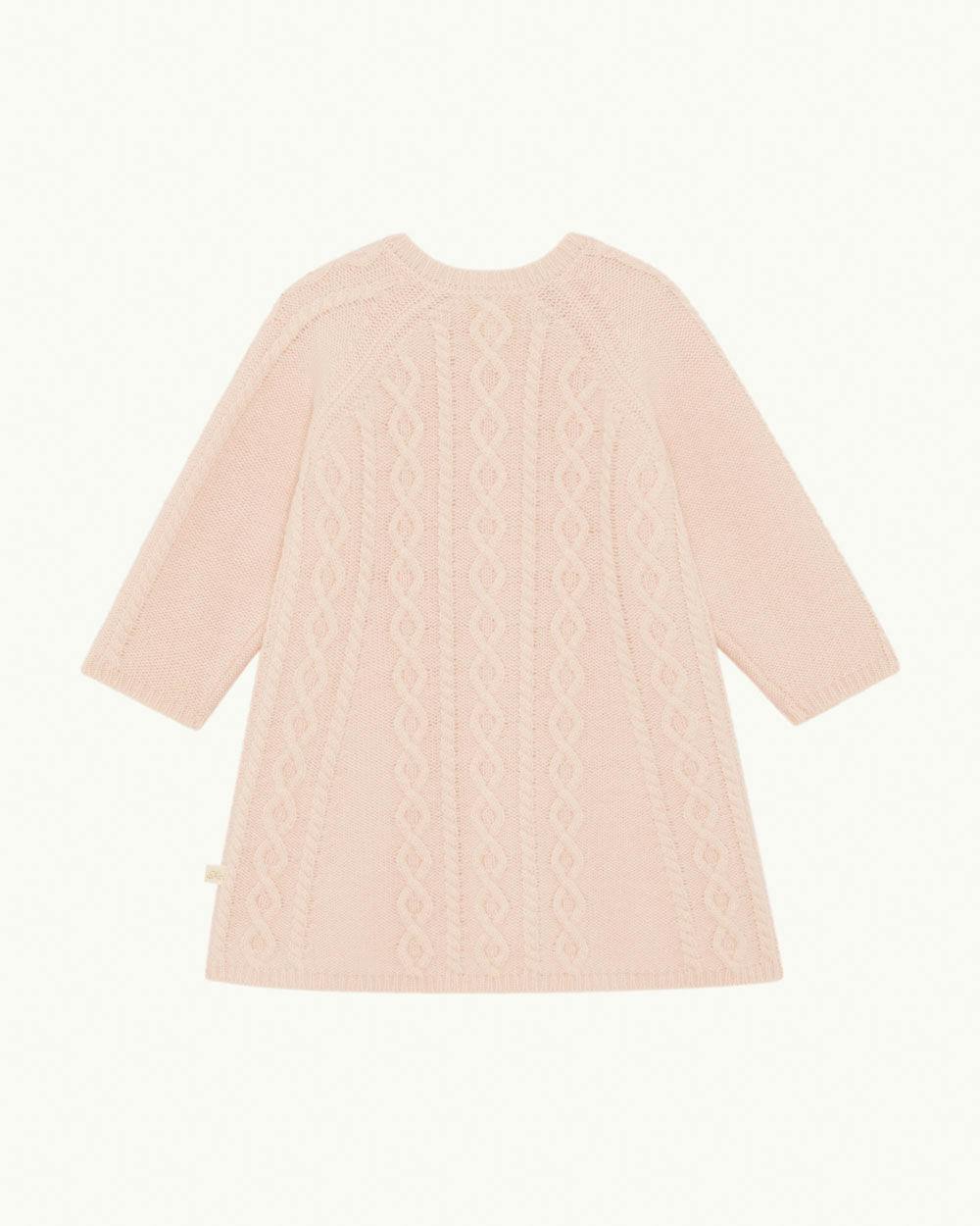 Bowen Cable Knit Dress - Pink