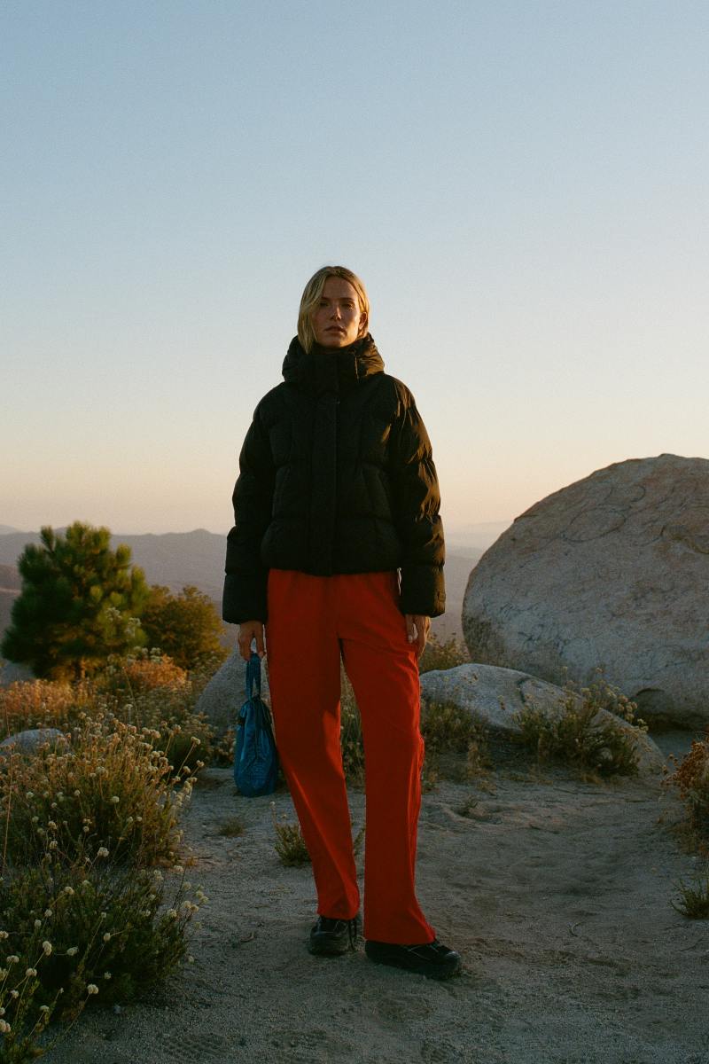 Louise Down Jacket, Black