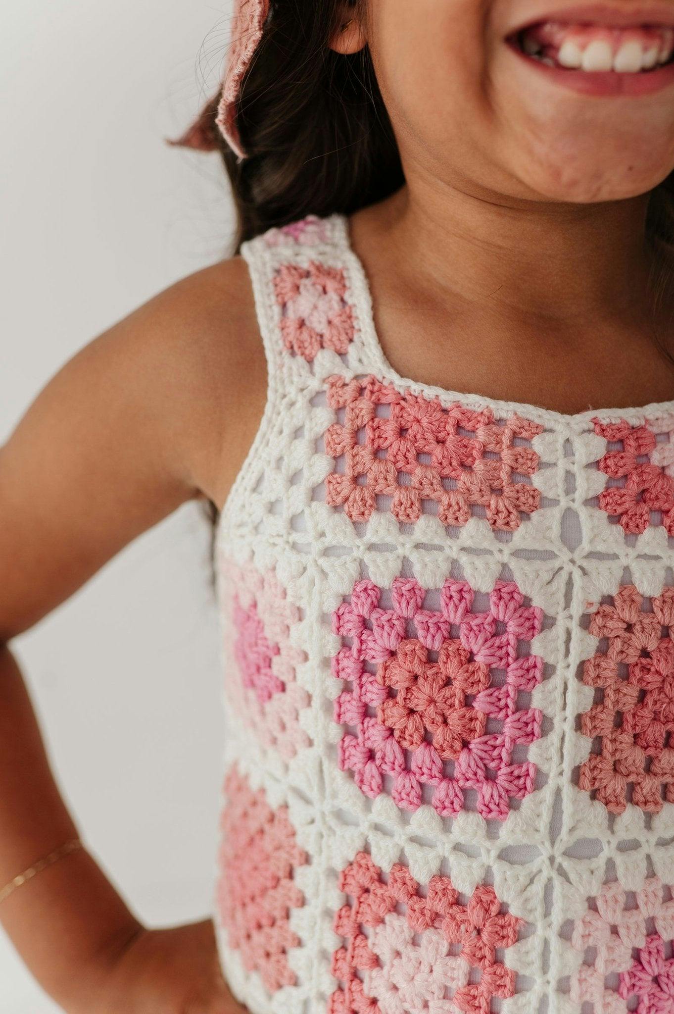 Fitted Crochet Dress