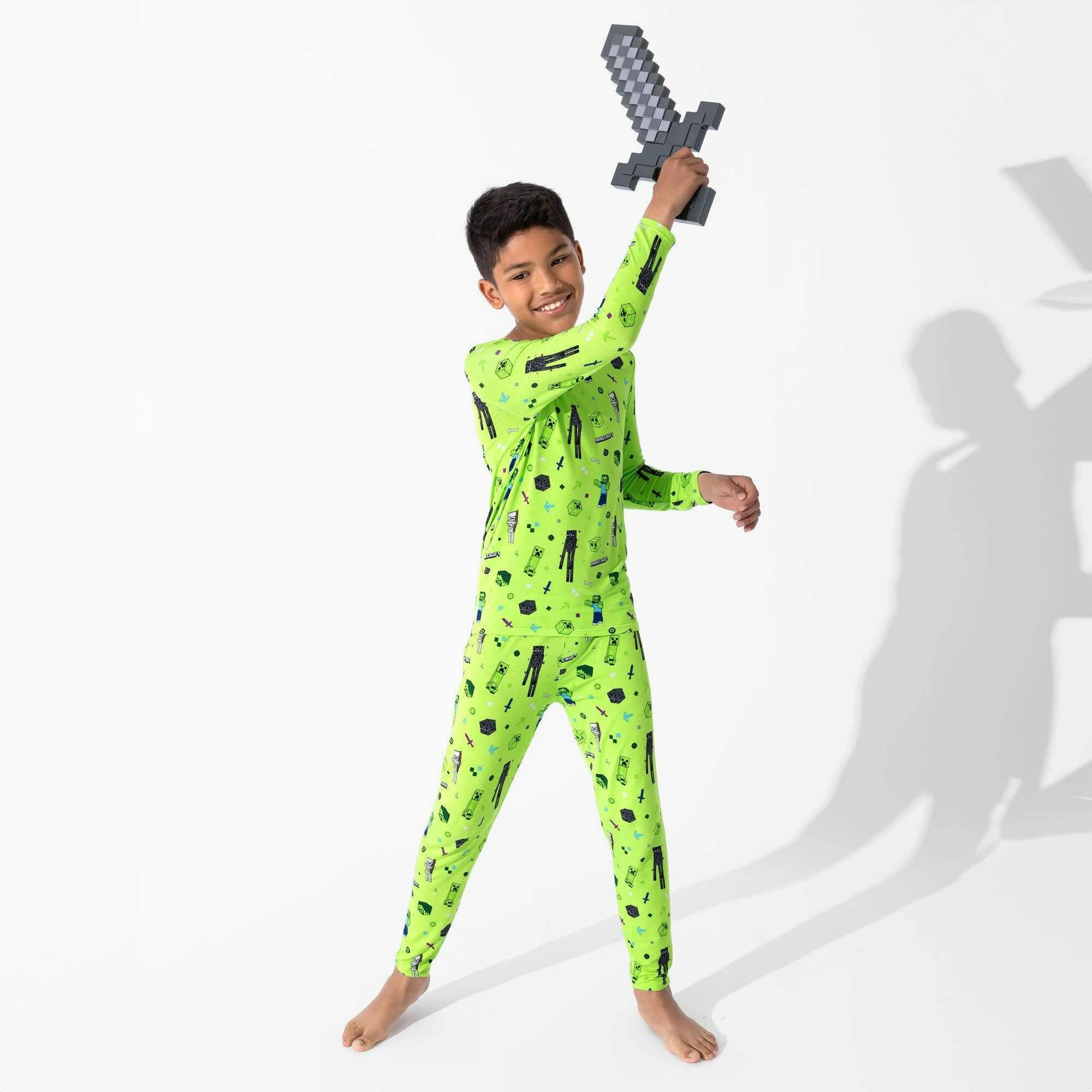 Minecraft Mob Squad Kids Pajamas
