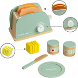 Little Chef Frankfurt Wooden Toaster Play Kitchen Accessories
