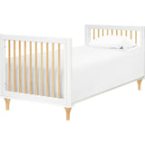 Lolly 4-in-1 Convertible Mini Crib and Twin Bed with Toddler Bed Conversion Kit