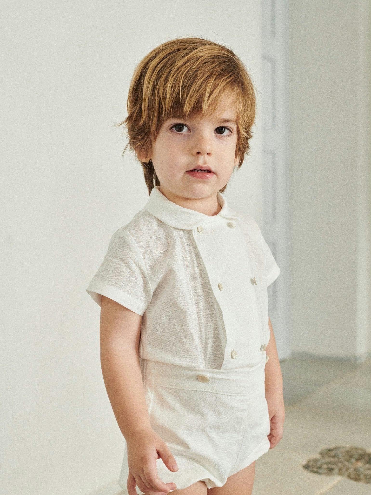 Ivory Rori Ceremony Baby Boy Set