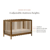 Swell 4-in-1 Convertible Crib with Toddler Bed Conversion Kit