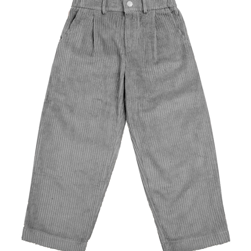 children's corduroy pants - foggy grey