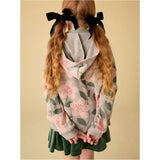 Velour Twirl Skirt, Green