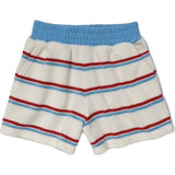 Organic Weekend Shorts in Terry Stripe