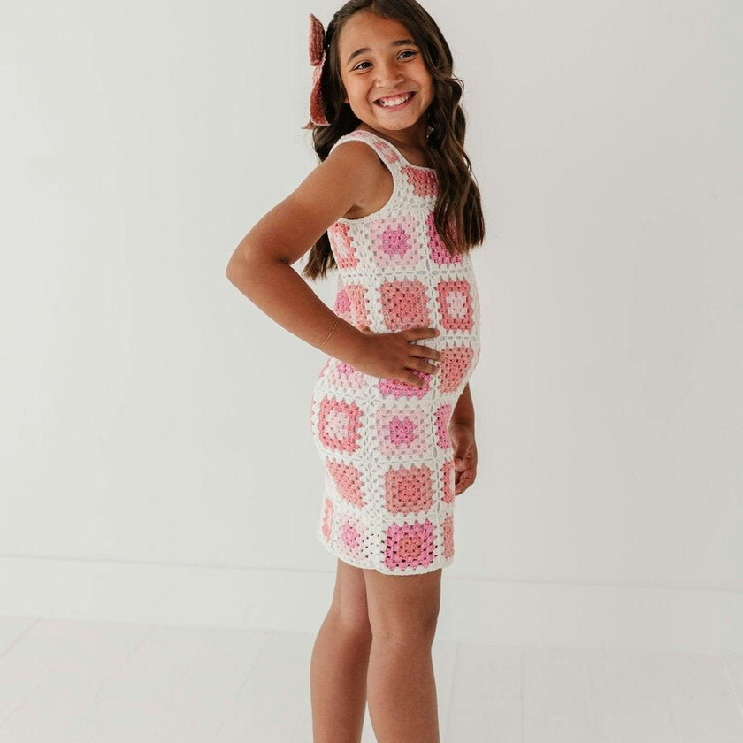 Fitted Crochet Dress