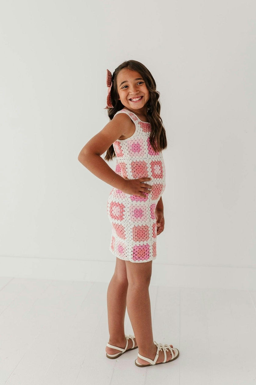 Fitted Crochet Dress