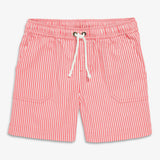 Clearance kids stretch chino short in boardwalk stripe
