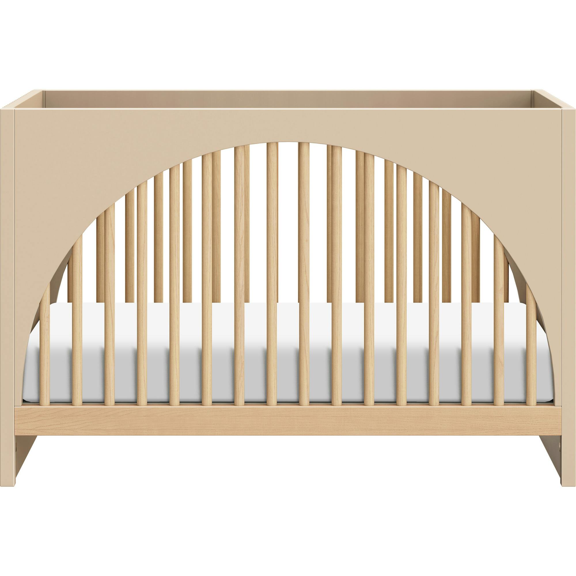 Moab 3-in-1 Convertible Crib in Taupe / Ash