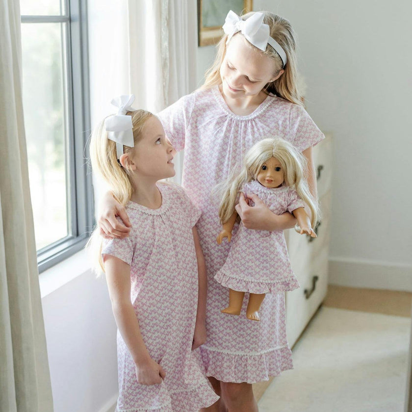 Camden Girls' Dress Pretty Pink Bows