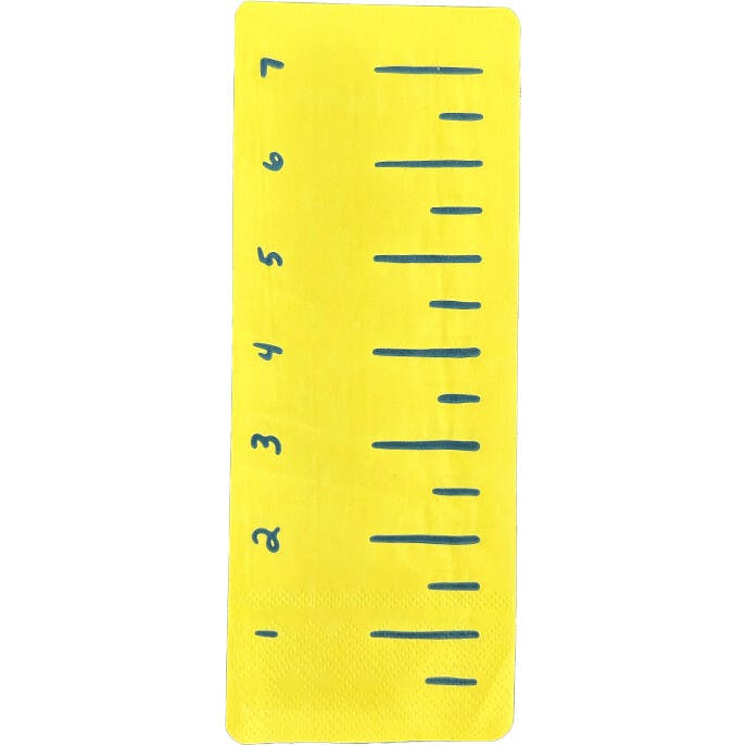 Smarty Pants "Ruler" Guest Napkins