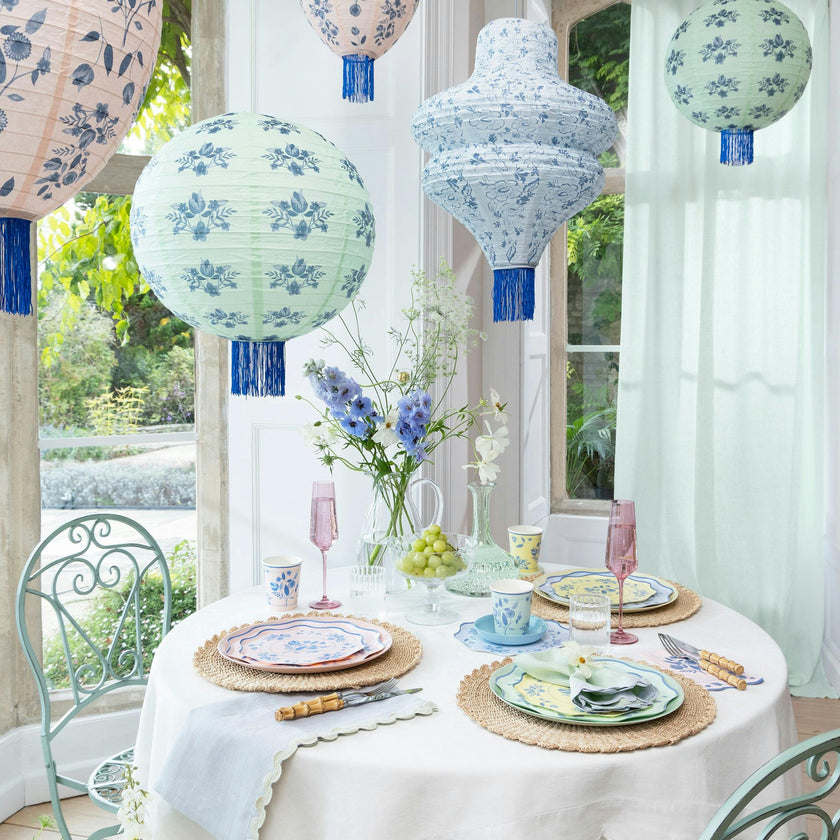 Vintage Botanical Lanterns