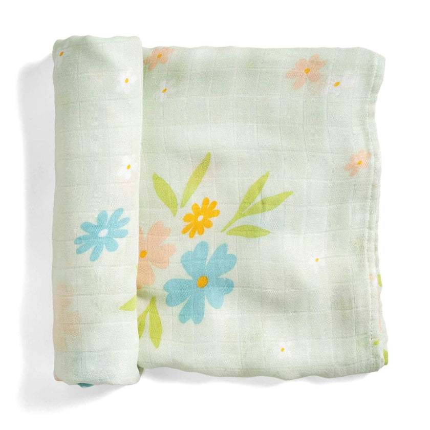 Enchanted Meadow Bamboo Swaddle