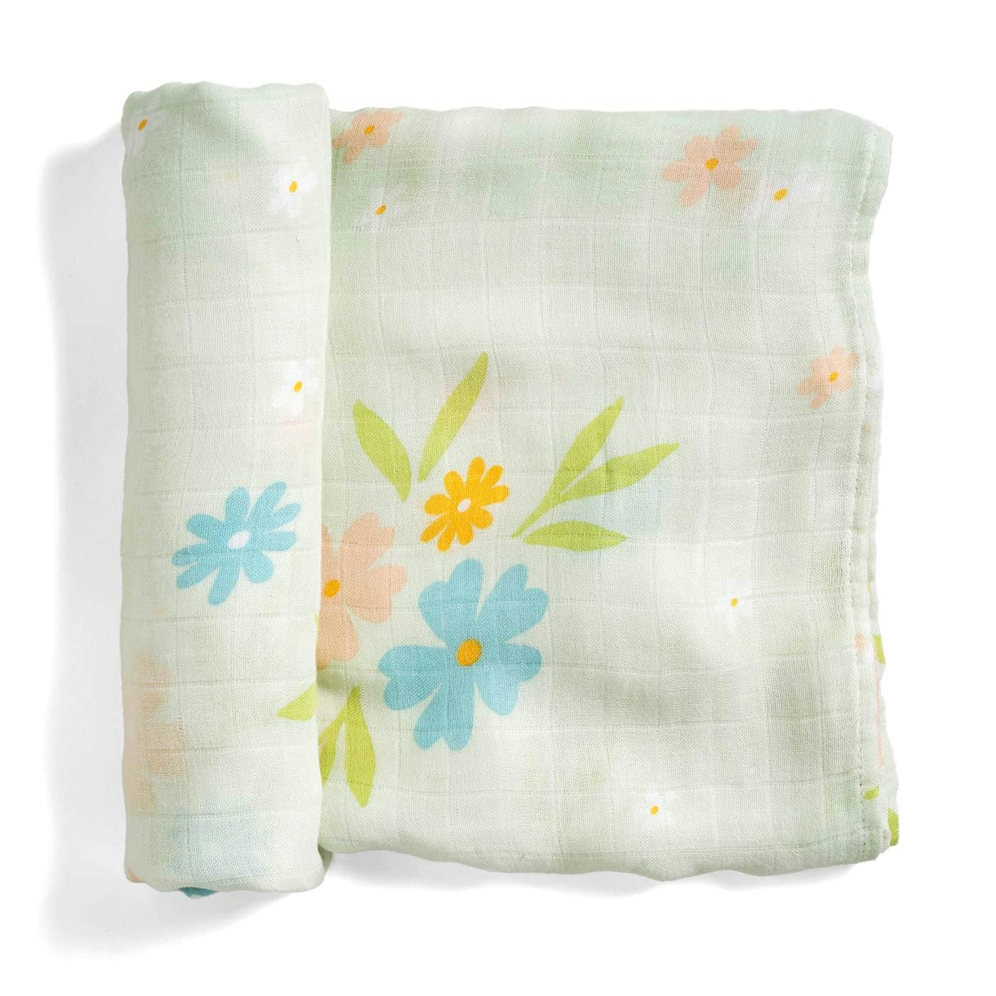 Enchanted Meadow Bamboo Swaddle