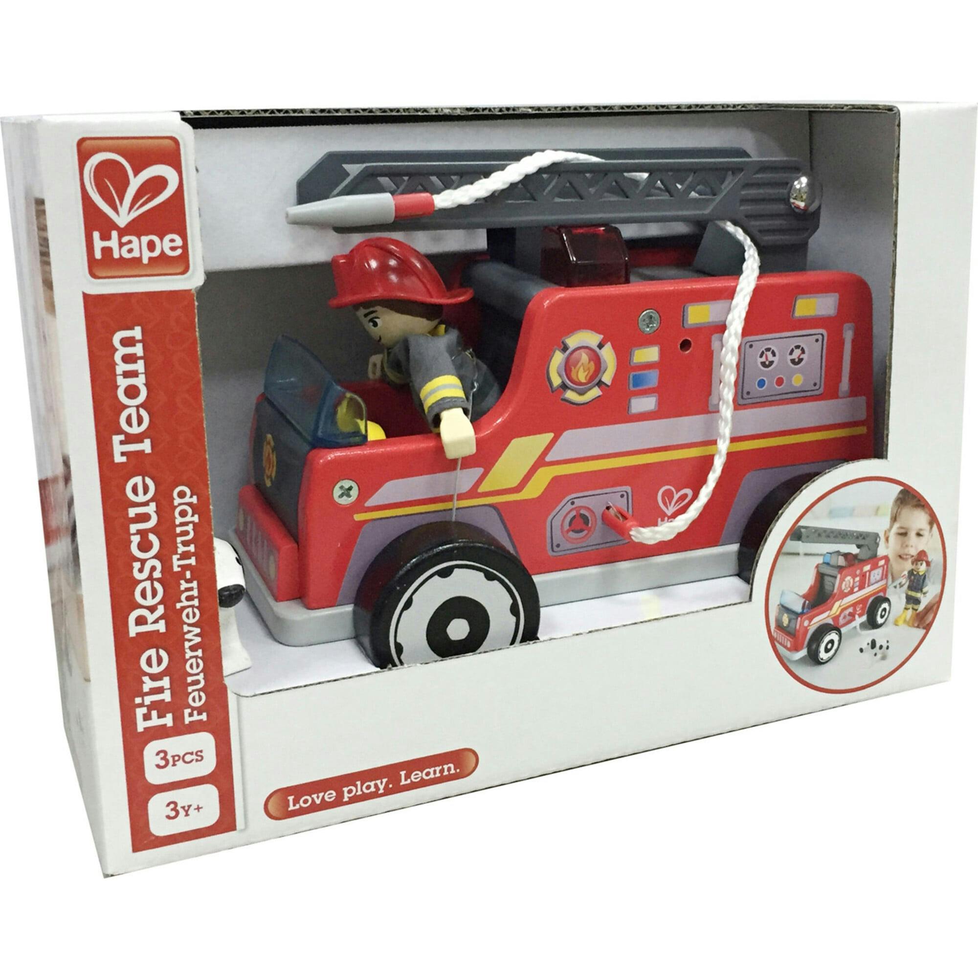 Fire Truck Playset W/ Action Figure & Rescue