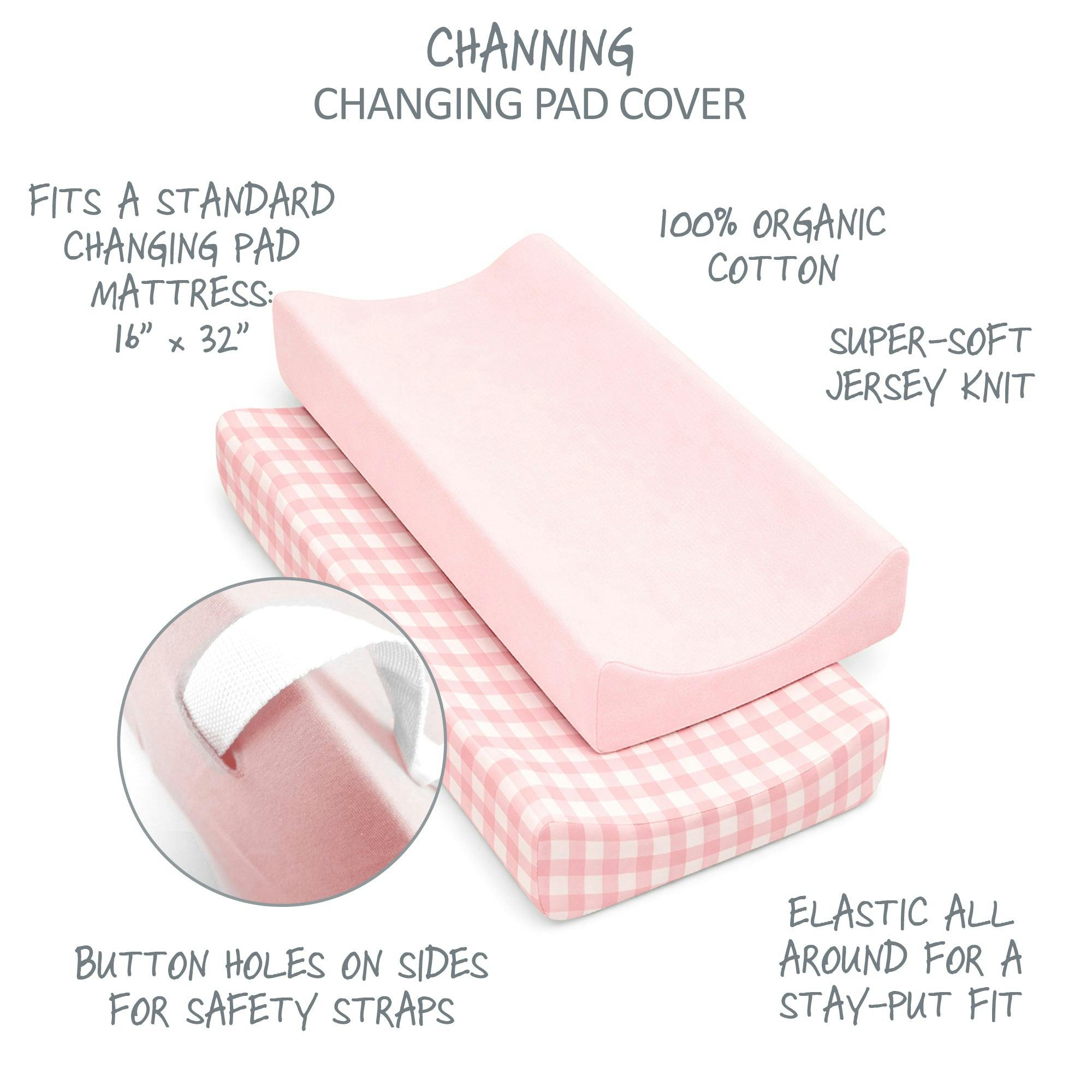 CHANNING 2-Pack Changing Pad Cover