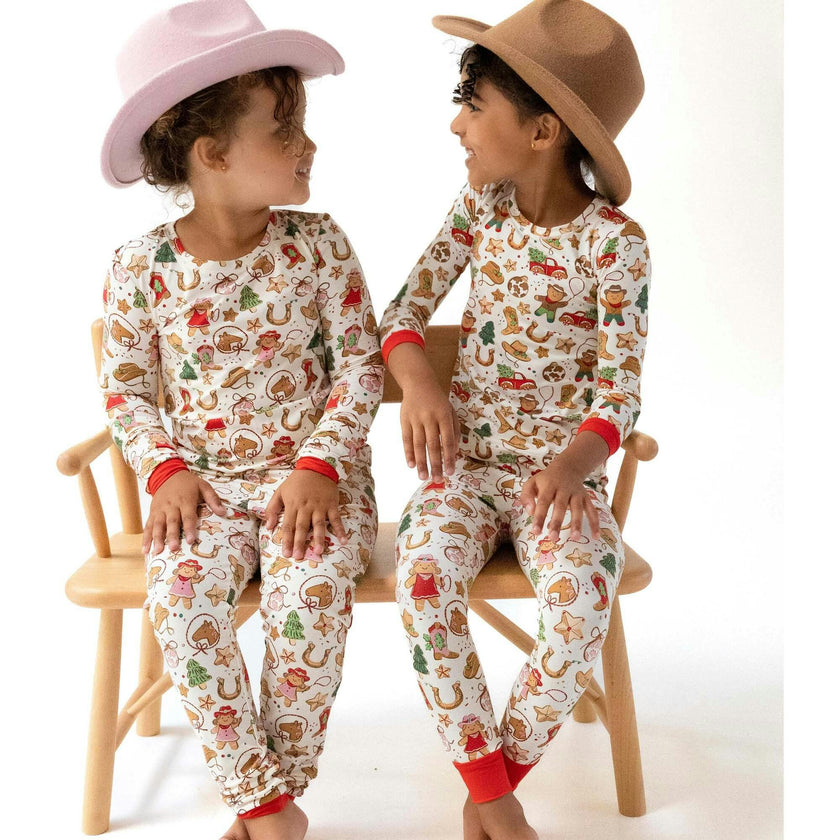 Cowgirl Christmas - Long Sleeve Loungewear Set