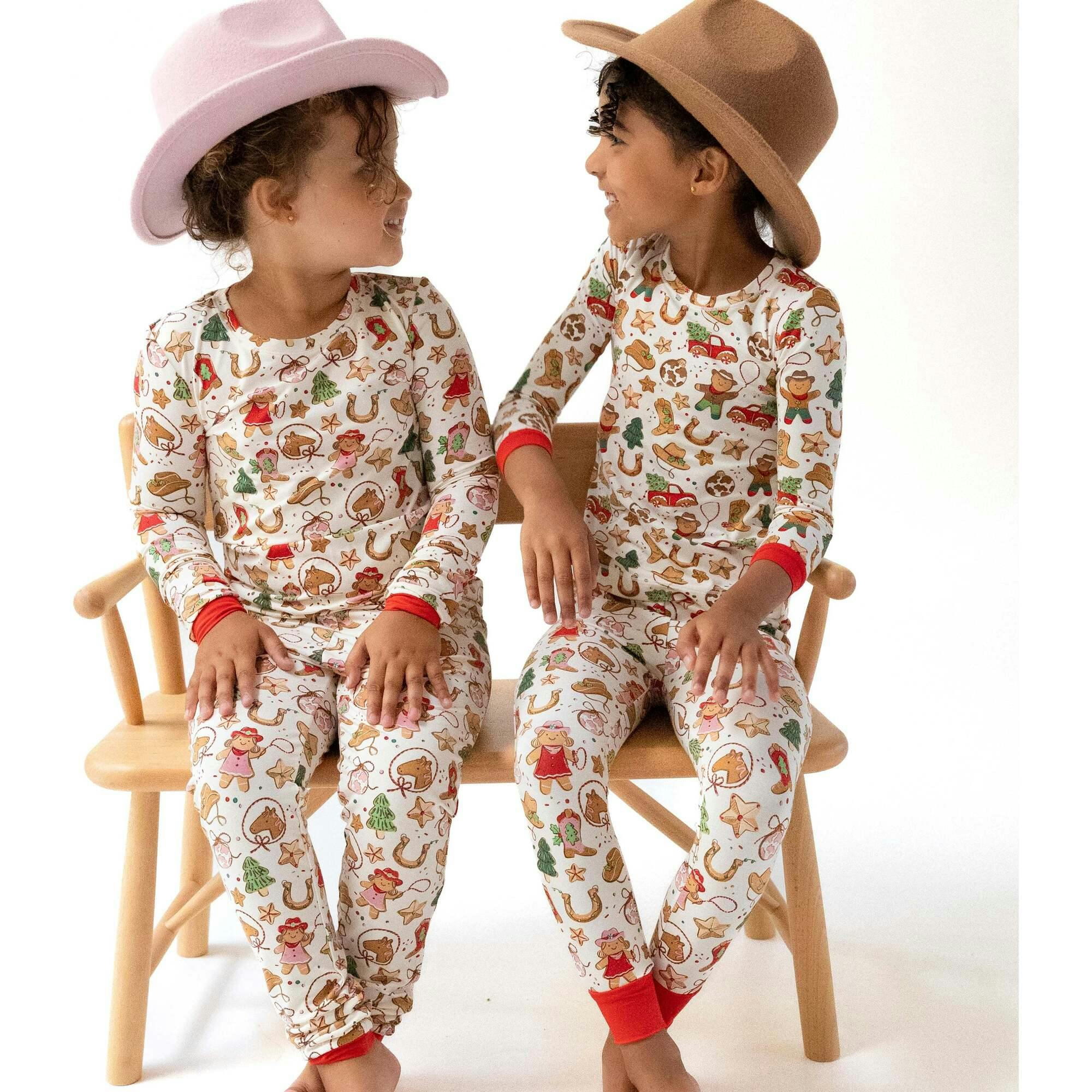 Cowgirl Christmas - Long Sleeve Loungewear Set