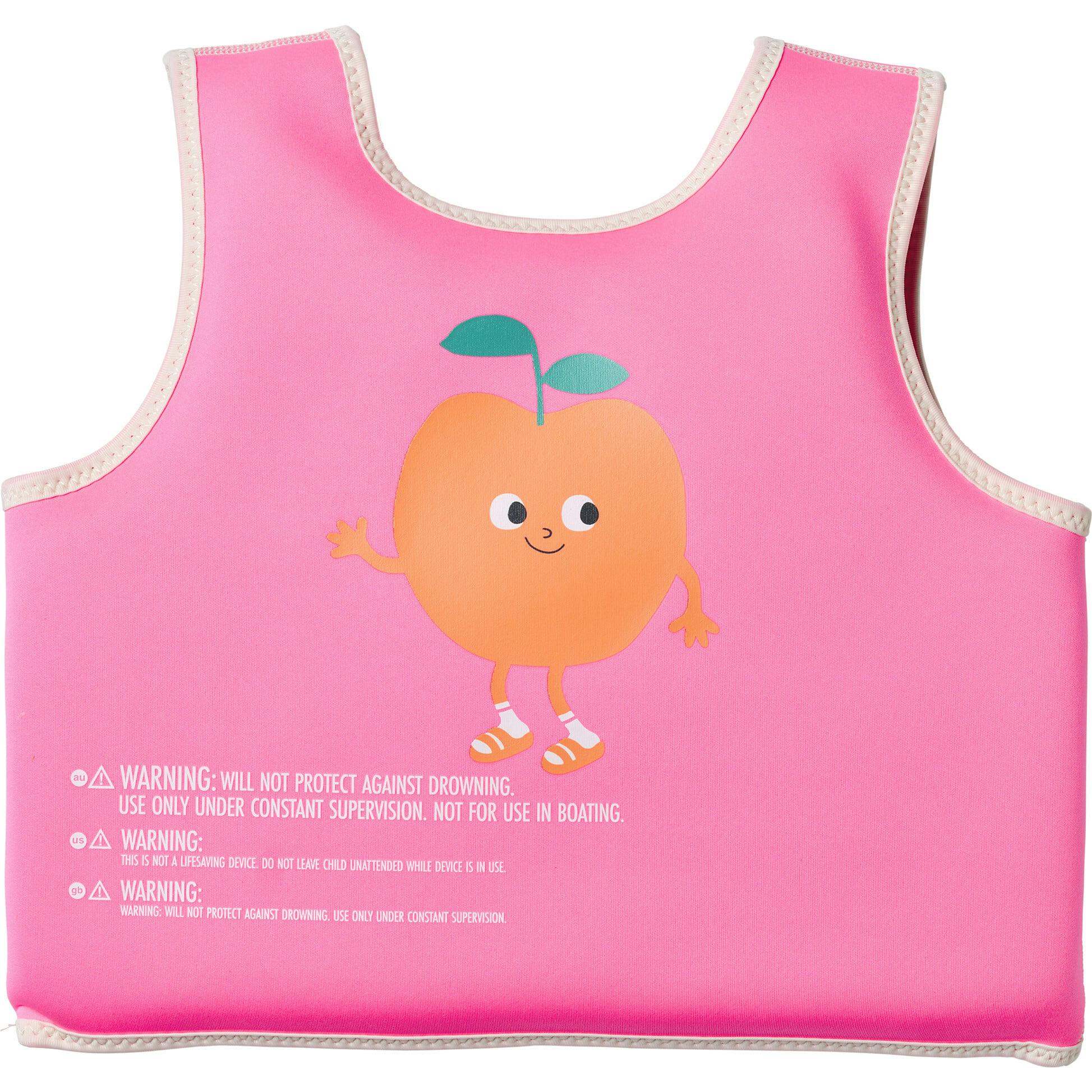 Float Vest: 3-6Y - Poppy the Peach