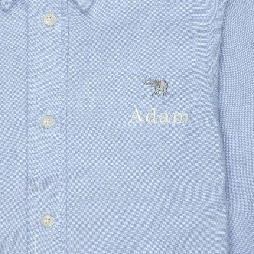 Thomas Shirt in Oxford Blue