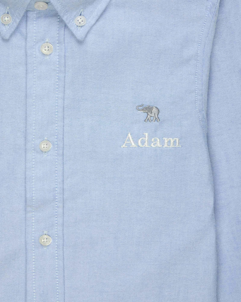 Thomas Shirt in Oxford Blue