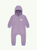 children's merino wool overall - lilac