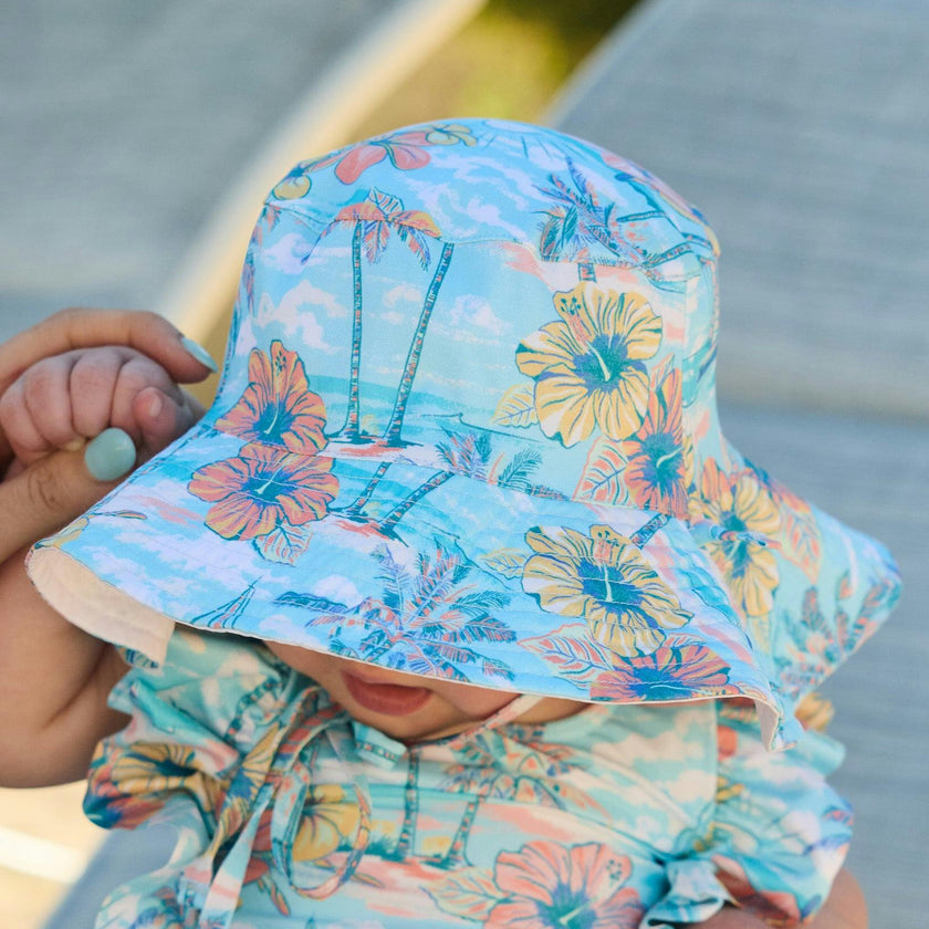 The BVIs - Kids Bucket Hat UPF 50+