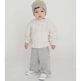 Baby Boxy Sweater Cable