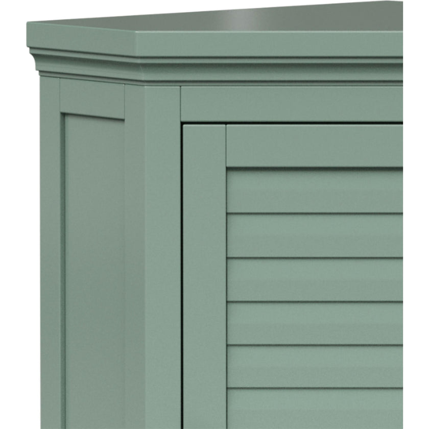 Teamson Home Glancy Corner Wall Cabinet
