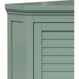 Teamson Home Glancy Corner Wall Cabinet