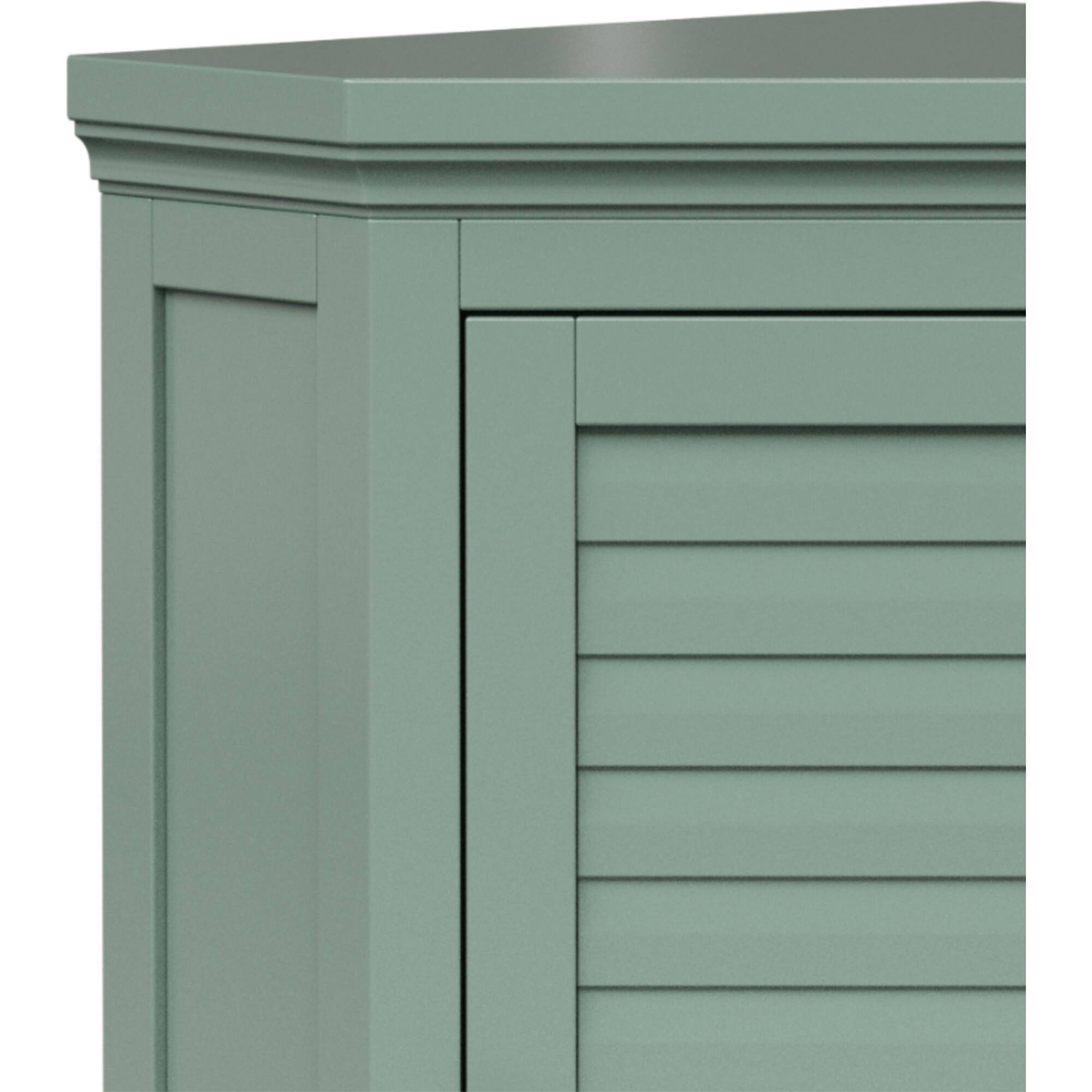 Teamson Home Glancy Corner Wall Cabinet