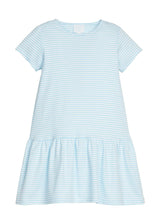 Kari T-Shirt Dress - Sky Stripe