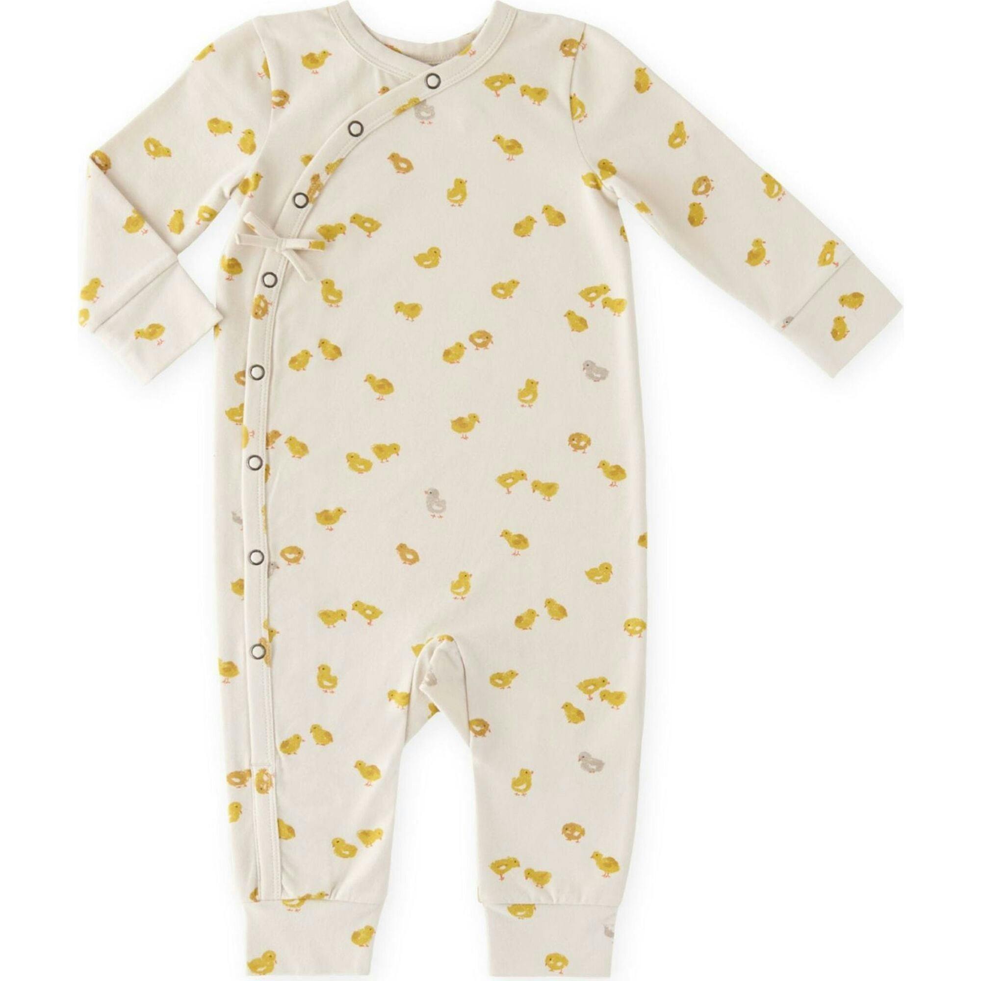 The Littles Kimono Romper, Yellow