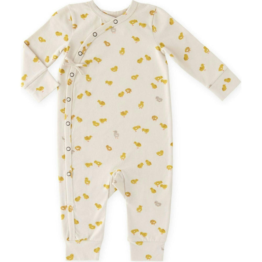 The Littles Kimono Romper, Yellow