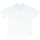 men's shell white french terry polo