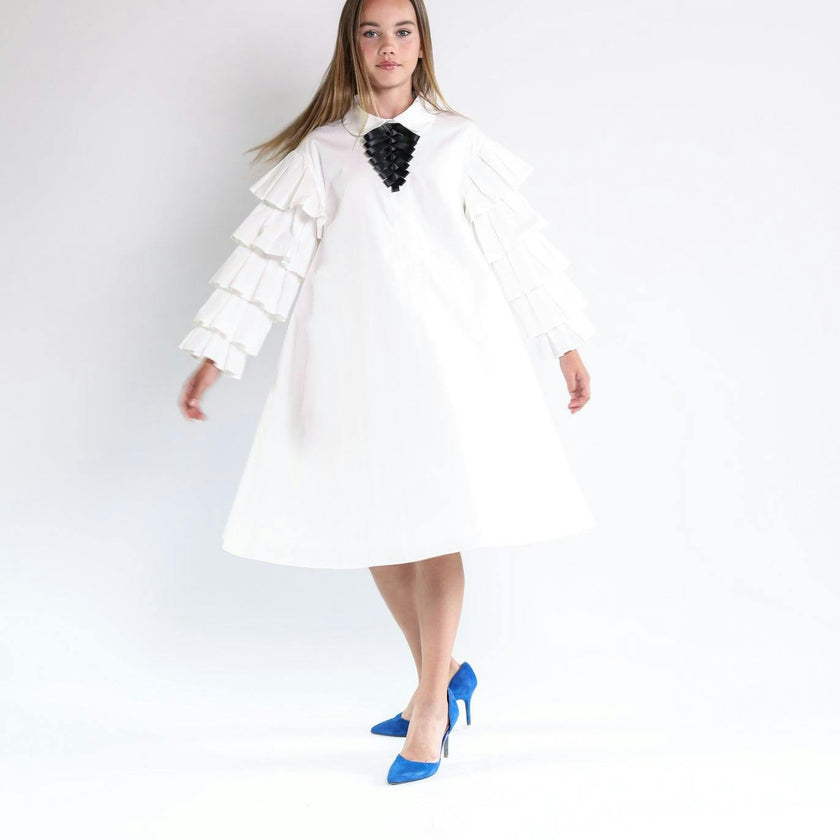 Ava dress (white)