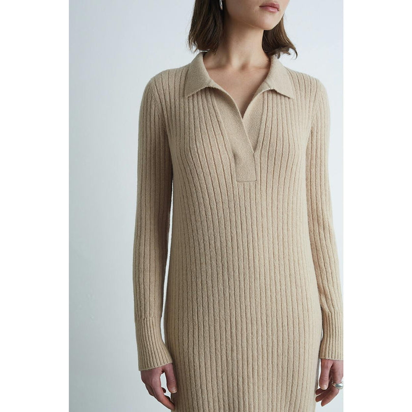 EDEN DRESS | PALE CAMEL