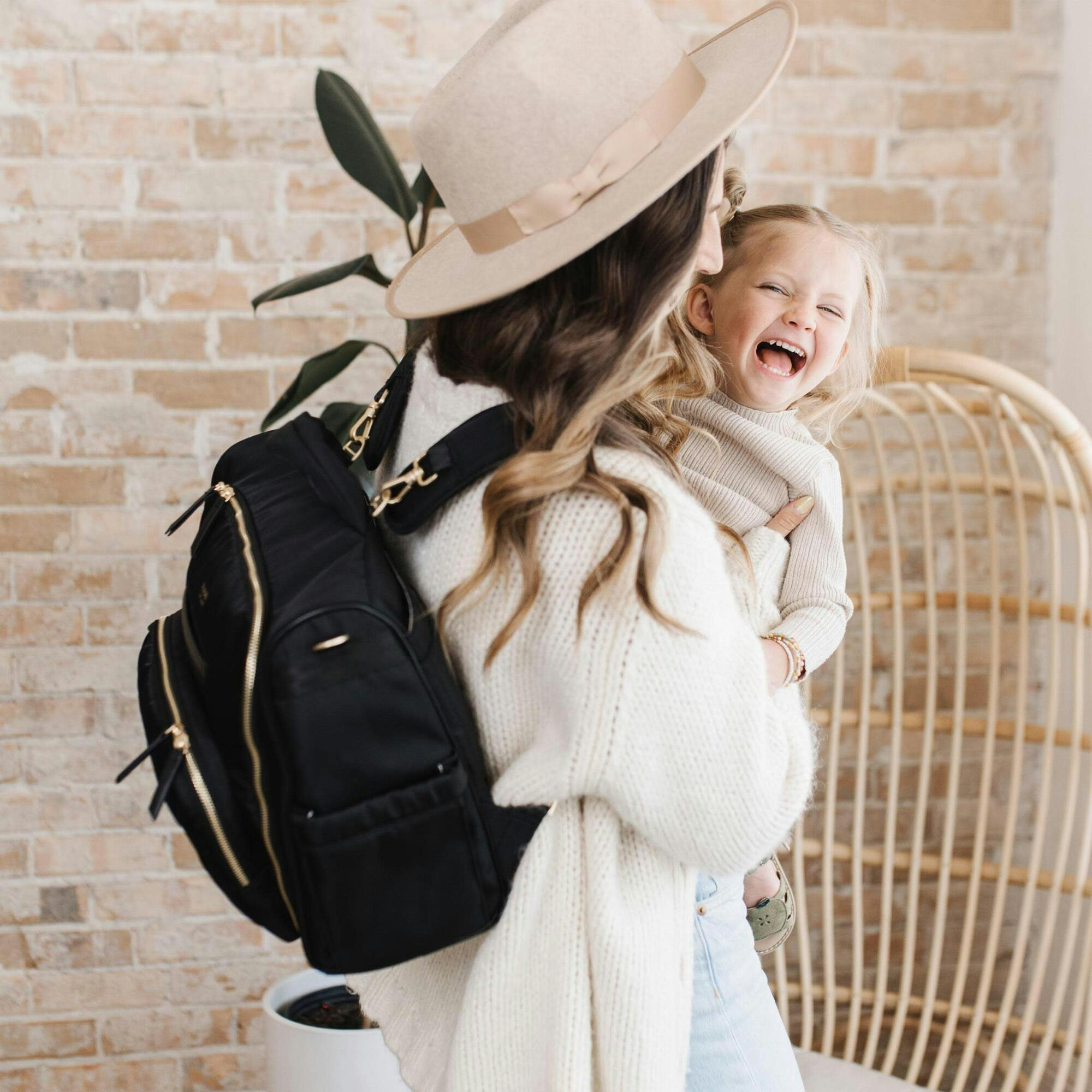Satchel 14-Compartment Diaper Bag