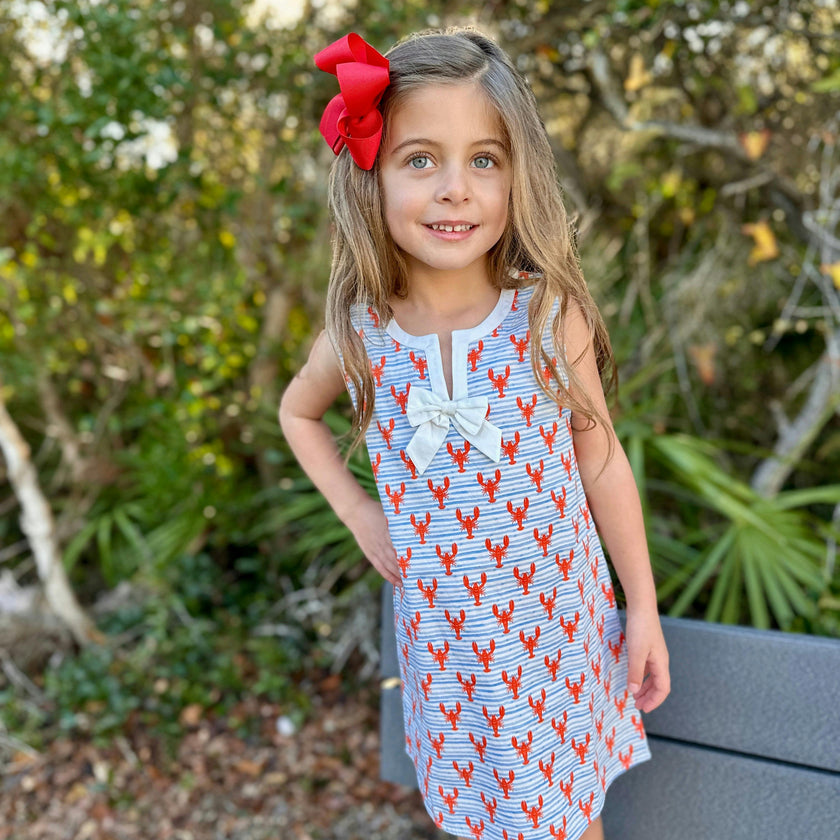 Lobster Wave Shift Dress