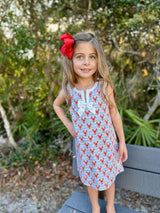 Lobster Wave Shift Dress