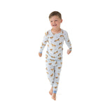 Horses - Blue - Long Sleeve Loungewear Set