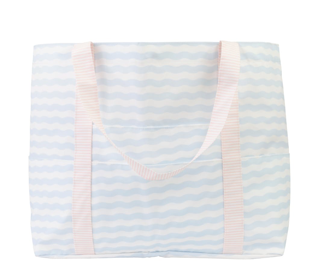 The Summer Bag in Blue/Pink