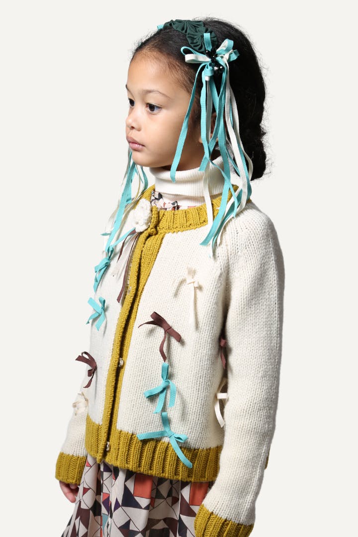 MARISOL BOW CARDIGAN