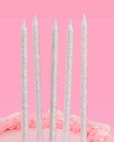 Shimmer Candles - iridescent glitter candles