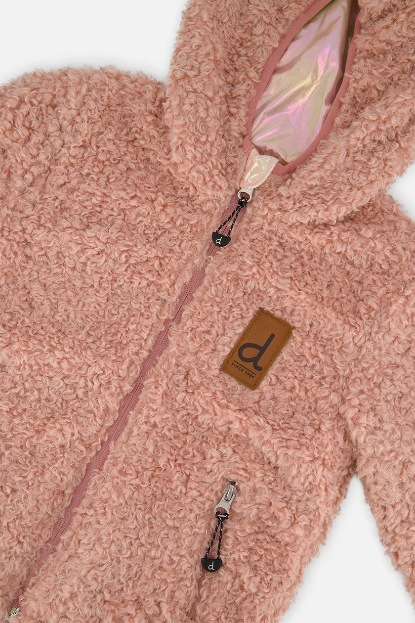 Baby Reversible Mid-Season Jacket Pink
